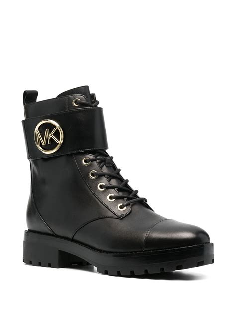 michael kors schnürstiefeletten tatum|Tatum Leather Combat Boot .